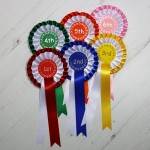 1st – 6th Place 2 Tier Rosette Pack
