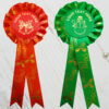 1 tier rosettes with Christmas theme