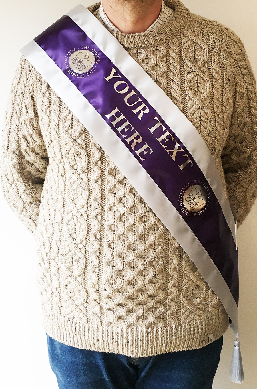 Queen's Jubilee triple sash