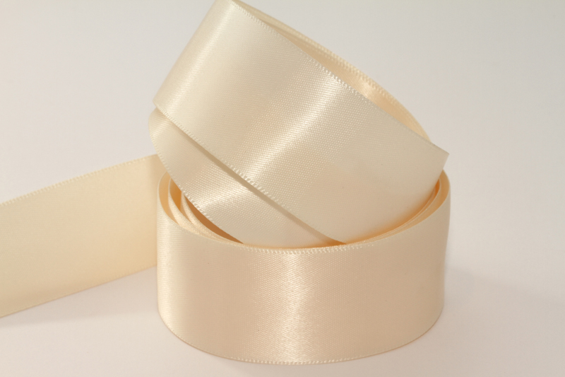 Cream ribbon