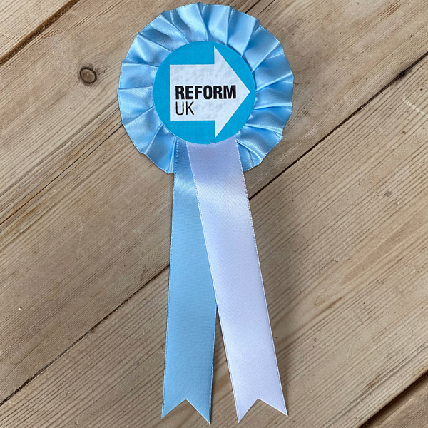 Reform Party 1 tier rosette